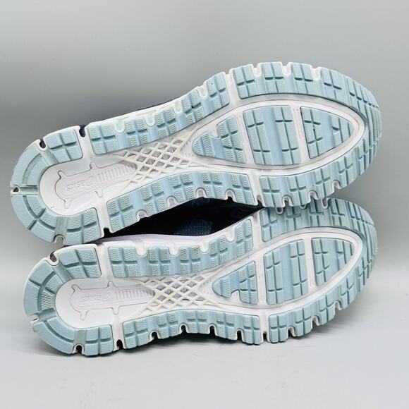 Asics Shoes Womens 7.5 Navy Blue GEL Quantum 180 4 Athletic Running Sneakers - Picture 10 of 13